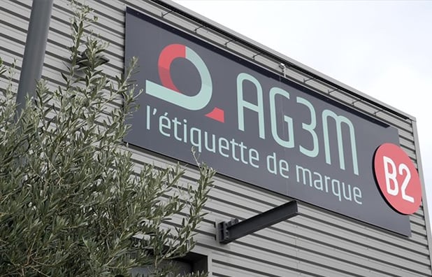 AG3M, een van de grootste etikettenproducenten in Frankrijk getuigt