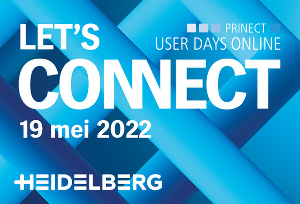 Let's connect op de Prinect User Days Online op 19 mei 2022