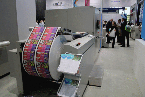 Screen lance une presse à jet d'encre aqueuse pour emballages papier