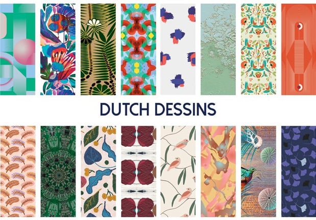 Behangcollectie 'Dutch Dessins' vijftig exclusieve ontwerpen