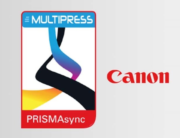 Lien certifié entre MultiPress et Canon (PRISMAsync)