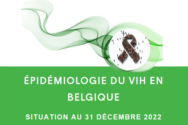 Rapport 2023 sur l'épidémiologie du VIH en Belgique