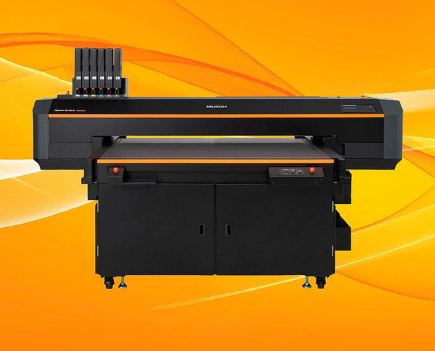 Mutoh commercialiseert nieuwe flatbed UV-LED-printer