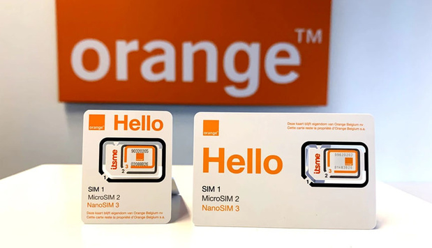 Orange maakt simkaartverpakking kleiner