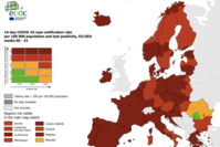 Carte européenne covid : le Sud de l'Europe totalement en rouge, la Belgique aussi