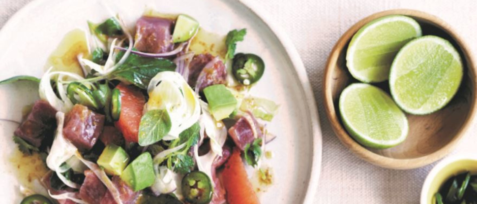 Cinq recettes de salades aussi fraîches qu'exotiques