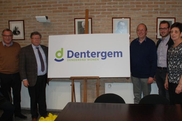 Nieuw logo gemeente Dentergem feestelijk voorgesteld