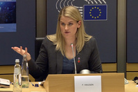 Frances Haugen, ex-employée de Facebook, appelle Bruxelles à agir face à 