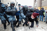 Russie: manifestations pro-Navalny dans tout le pays, plus de 4.000 interpellations