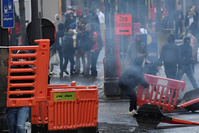 Incidents à Liège: Neuf personnes, dont cinq policiers, ont été blessées
