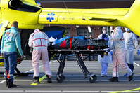 Un 2e hélicoptère affrété en province de Liège pour les transferts de patients Covid