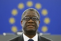 Mukwege, prix Nobel, dénonce la poursuite des massacres devant les eurodéputés