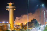 Aéroport de Liège: l'incendie est sous contrôle