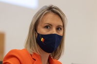 La ministre de la Défense, Ludivine Dedonder, testée elle aussi négative au Covid-19