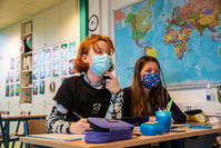 Le masque à nouveau obligatoire en 5ème et 6ème primaire dans les écoles flamandes