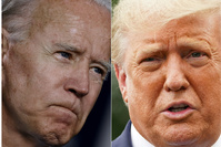 Donald Trump vs Joe Biden, place au débat