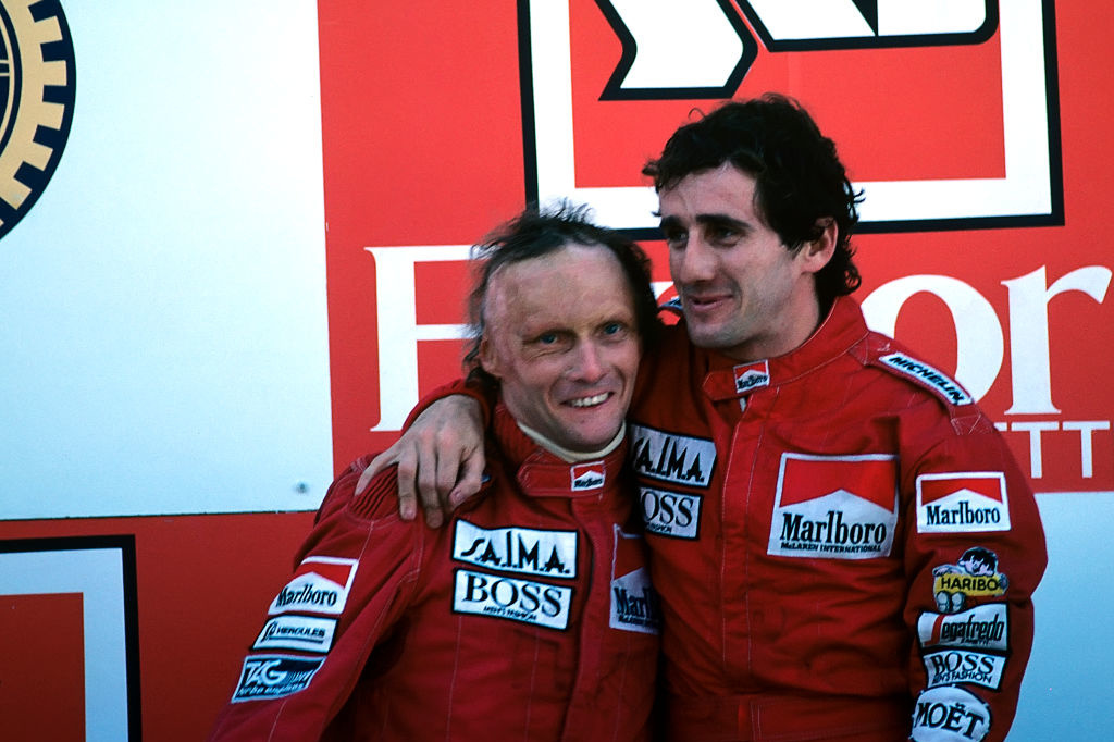 Niki Lauda a pris le dessus sur Alain Prost pour un demi-point lors de la saison 1984., iStock