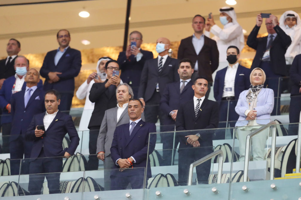 Tim Cahill, en bas à droite, lors de la Coupe arabe à la fin de l'année 2021., iStock