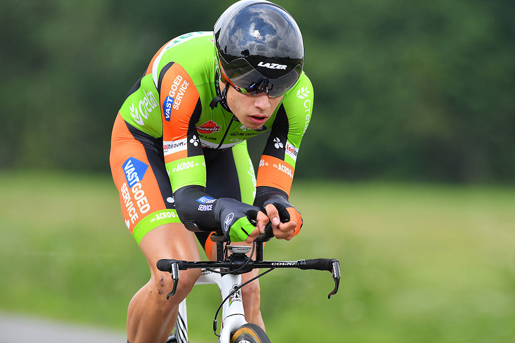 Wout Van Aert remporte le prologue du Tour de Belgique en 2016., iStock