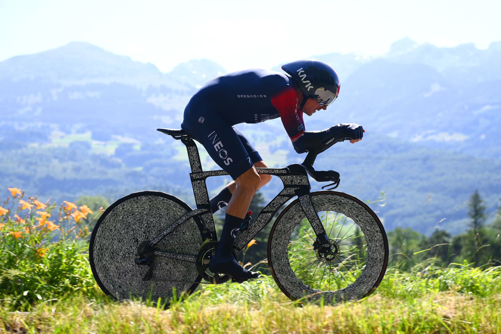 La deuxième place de Geraint Thomas sur le chrono final lui a permis de remporter le classement final du Tour de Suisse., iStock