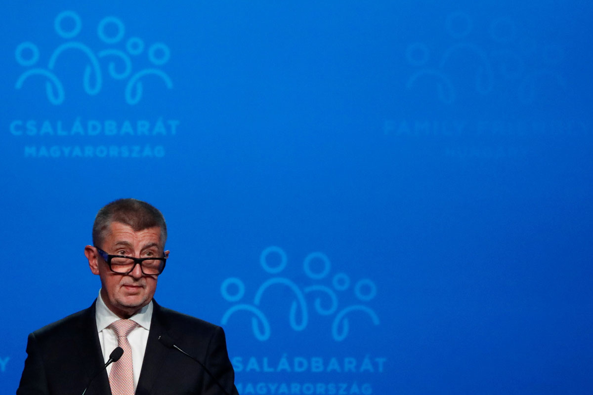 Tsjechisch premier Andrej Babis, Reuters
