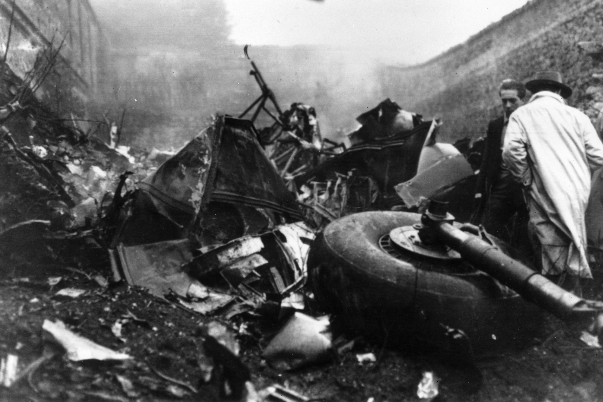 De crash in 1949, GETTY