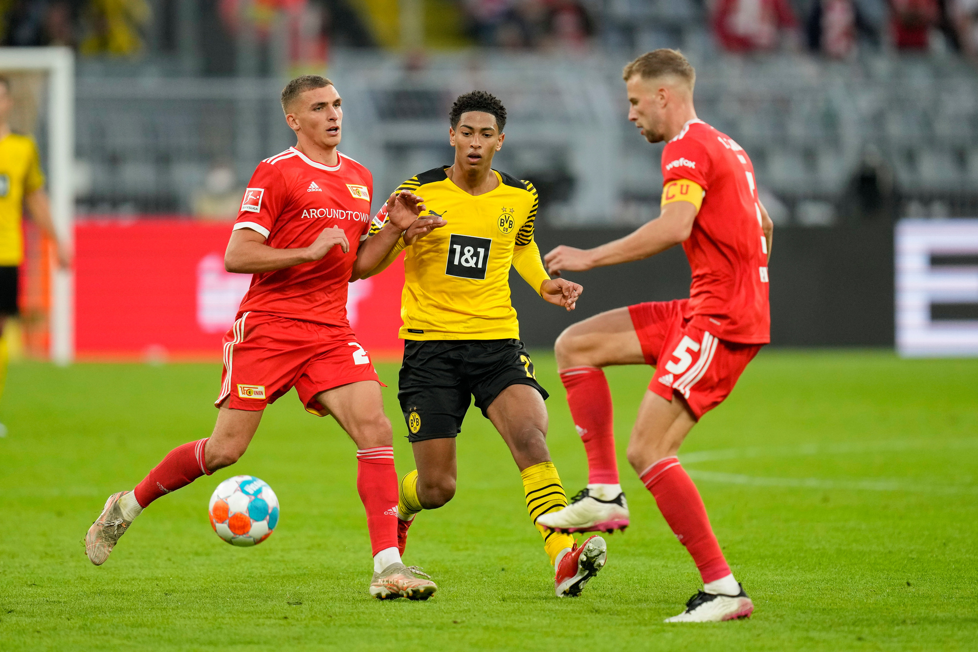 Balayés par le Bayer Leverkusen le week-end dernier, le Borussia Dortmund et Jude Bellingham doivent relever la tête sur la pelouse de l'étonnant Union Berlin, quatrième de Bundesliga., iStock