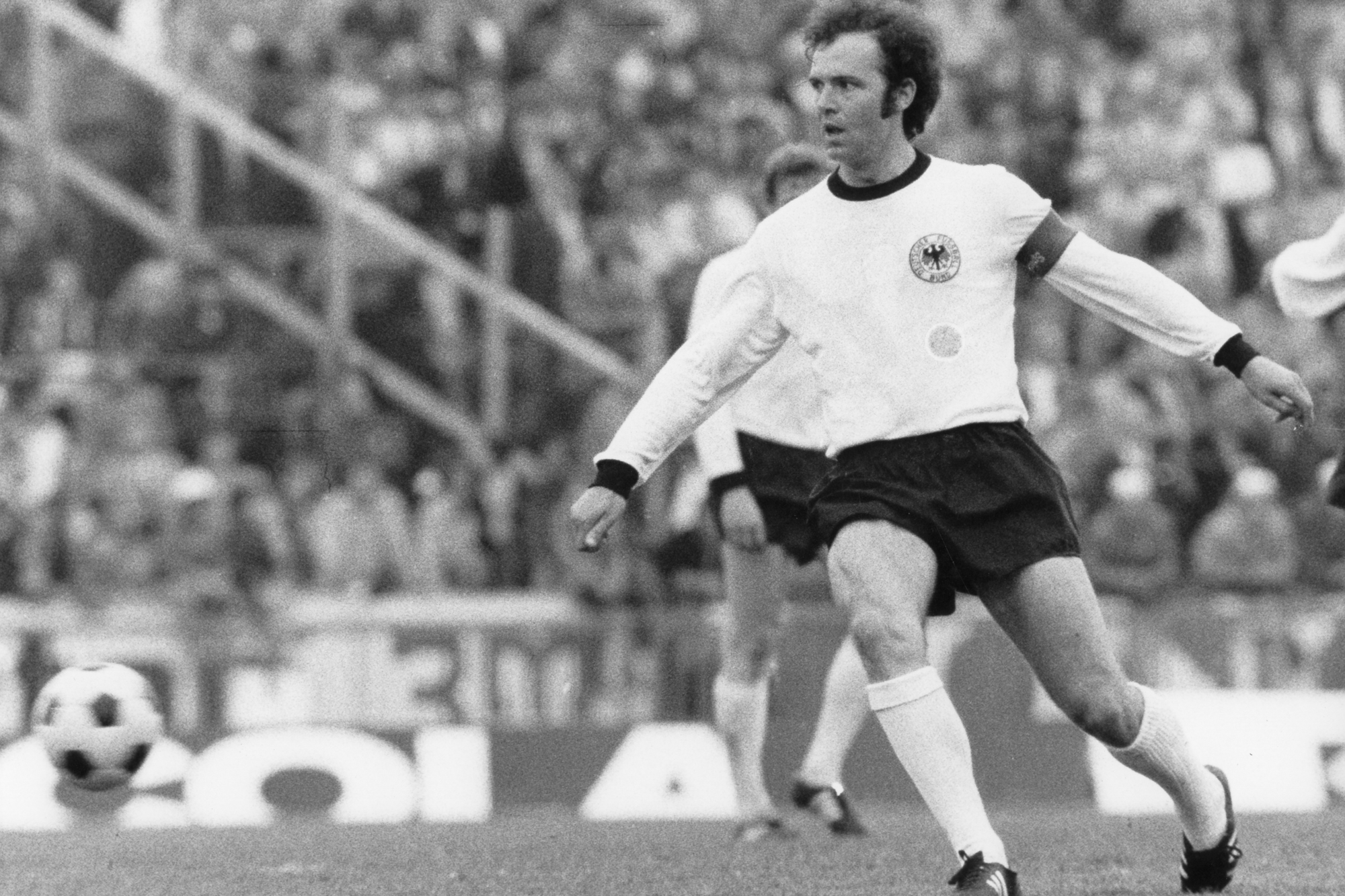 Franz Beckenbauer geldt als een van de beste libero's ooit., GETTY