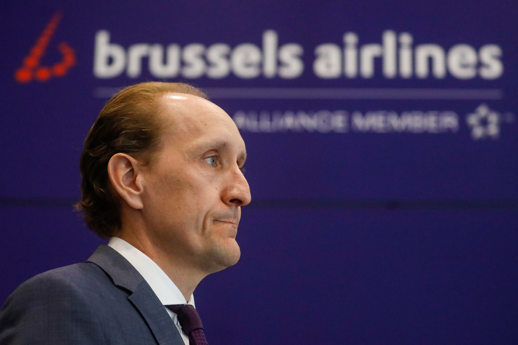 Dieter Vranckx, CEO de Brussels Airlines, Belga