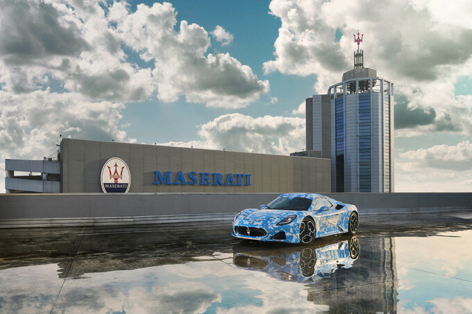 Het prototype voor het fabrieksterrein van Maserati., GF