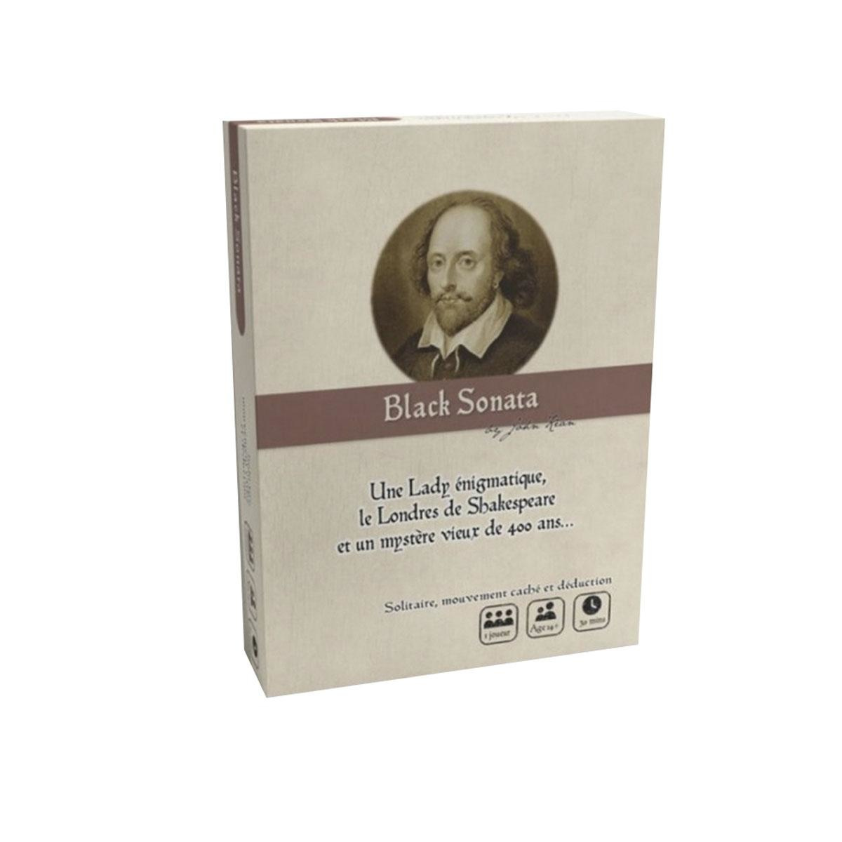 Black Sonata, jeu d'enquête et de déduction dans le Londres élisabéthain, 25 euros, philibertnet.com, photos: sdp
