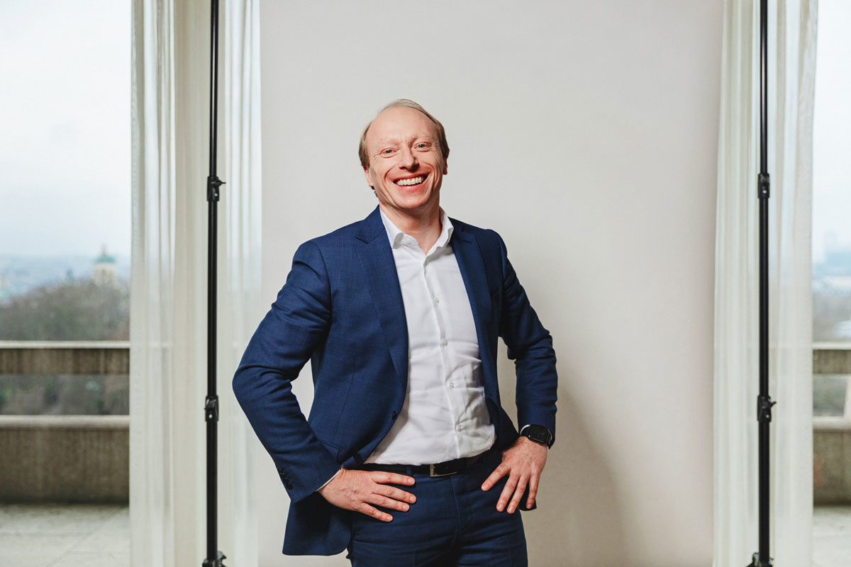 Peter Adams, CEO van ING België., .