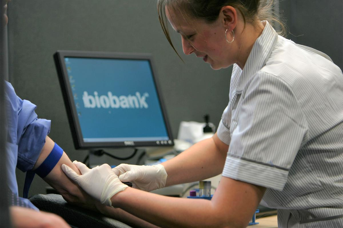 La biobanque anglaise recèle le génotypage de plus d'un demi-million de patients, pour plus de 80 maladies., Getty Images