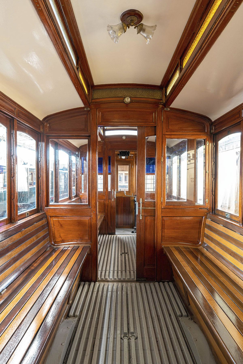 Het Museum van de Buurtspoorwegen telt een dertigtal vintage tramstellen., FRÉDÉRIC RAEVENS