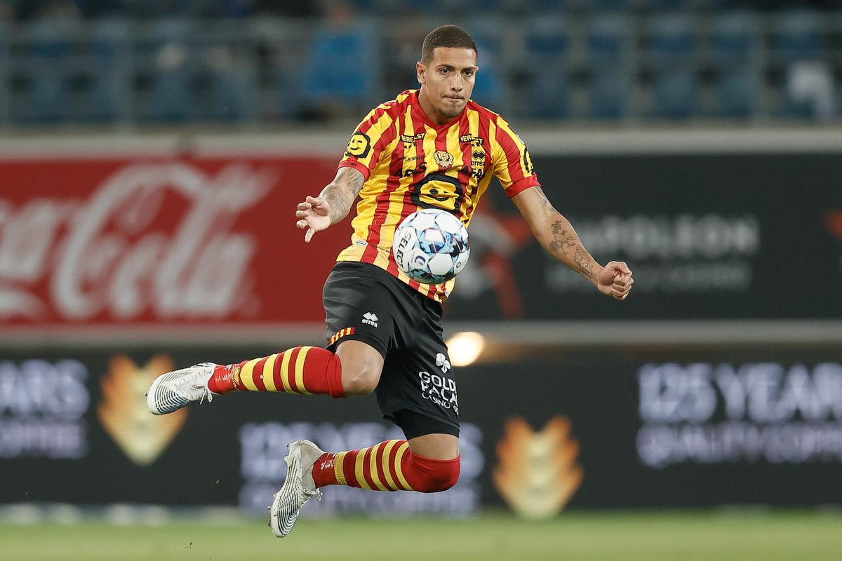 Vinicius Souza leverde een sterk seizoen af bij KV Mechelen., BELGA