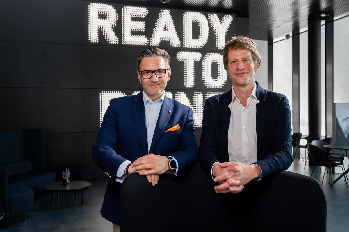 Christoph Gamper, CEO de Durst Group, et Harald Oberrauch, propriétaire de Technicon Holding., Rolf Nachbar