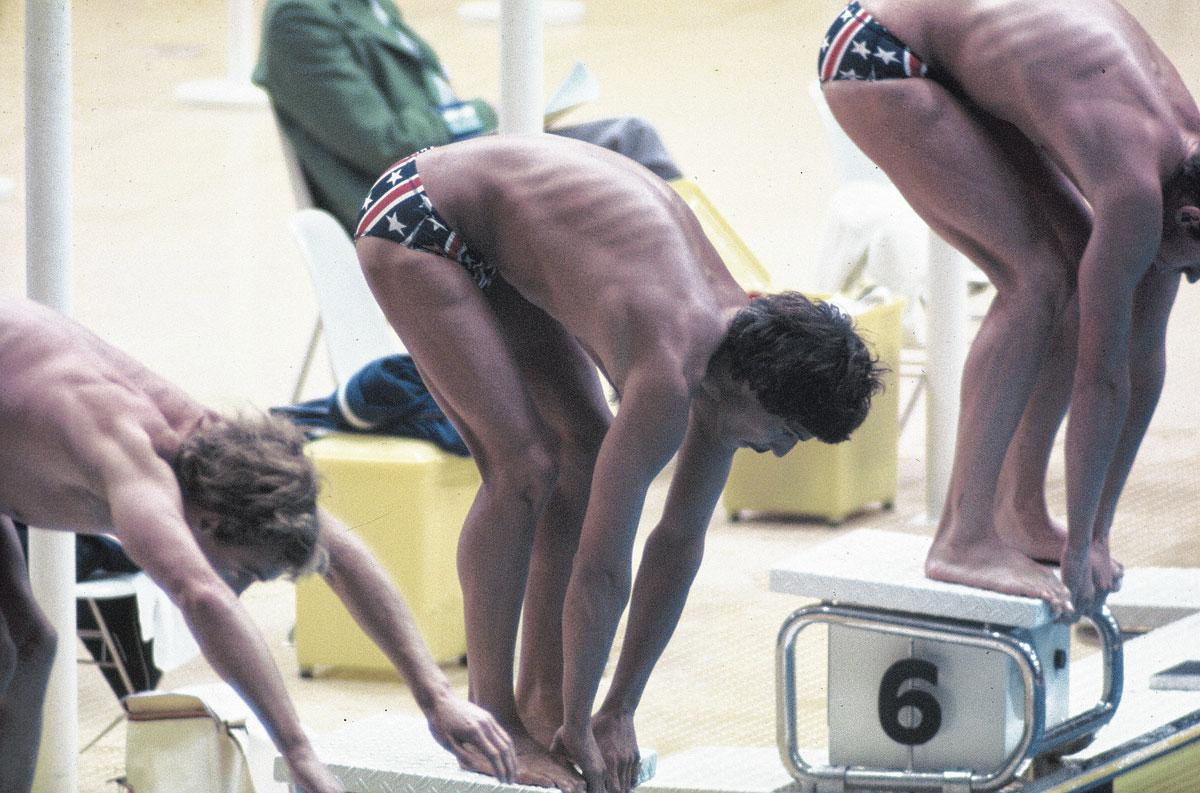 Aux jeux Olympiques de 1972, le slip faisait encore sa star., photos: Getty images, Imaxtree & SDP