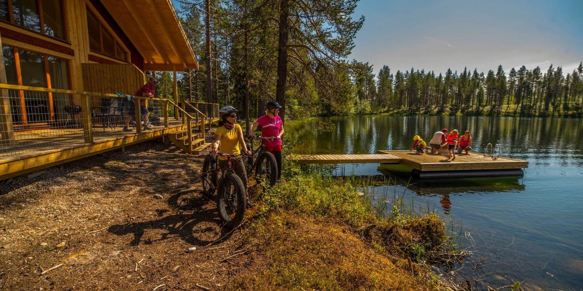 De Pinetree Lodge is de ideale uitvalsbasis voor winter- en zomeractiviteiten in de wildernis, Michael Törnkvist