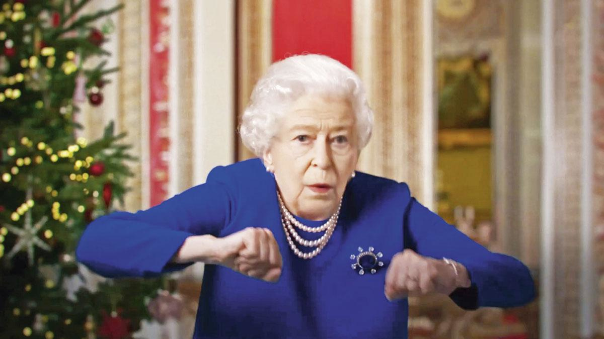 Ook van de ondertussen overleden Britse Queen circuleren heel wat deepfakes, waaronder dit voorbeeld., Isopix