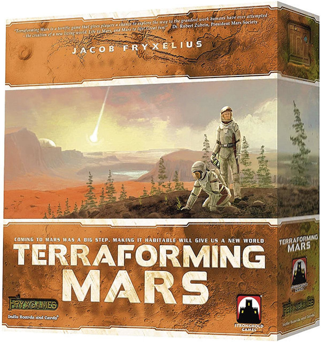 Terraforming Mars, pour tenter de rendre la planète rouge habitable, 54,99 euros, bol.com, photos: sdp