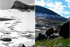 In beeld: dramatische toen-en-nu-foto's van smeltende gletsjers in Glacier National Park