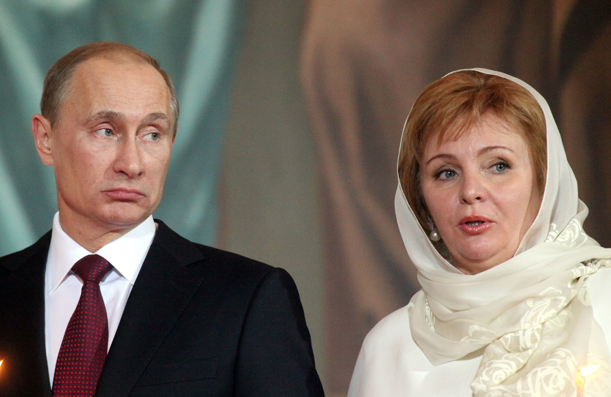 Putin and his ex-wife Ludmila, Reuters