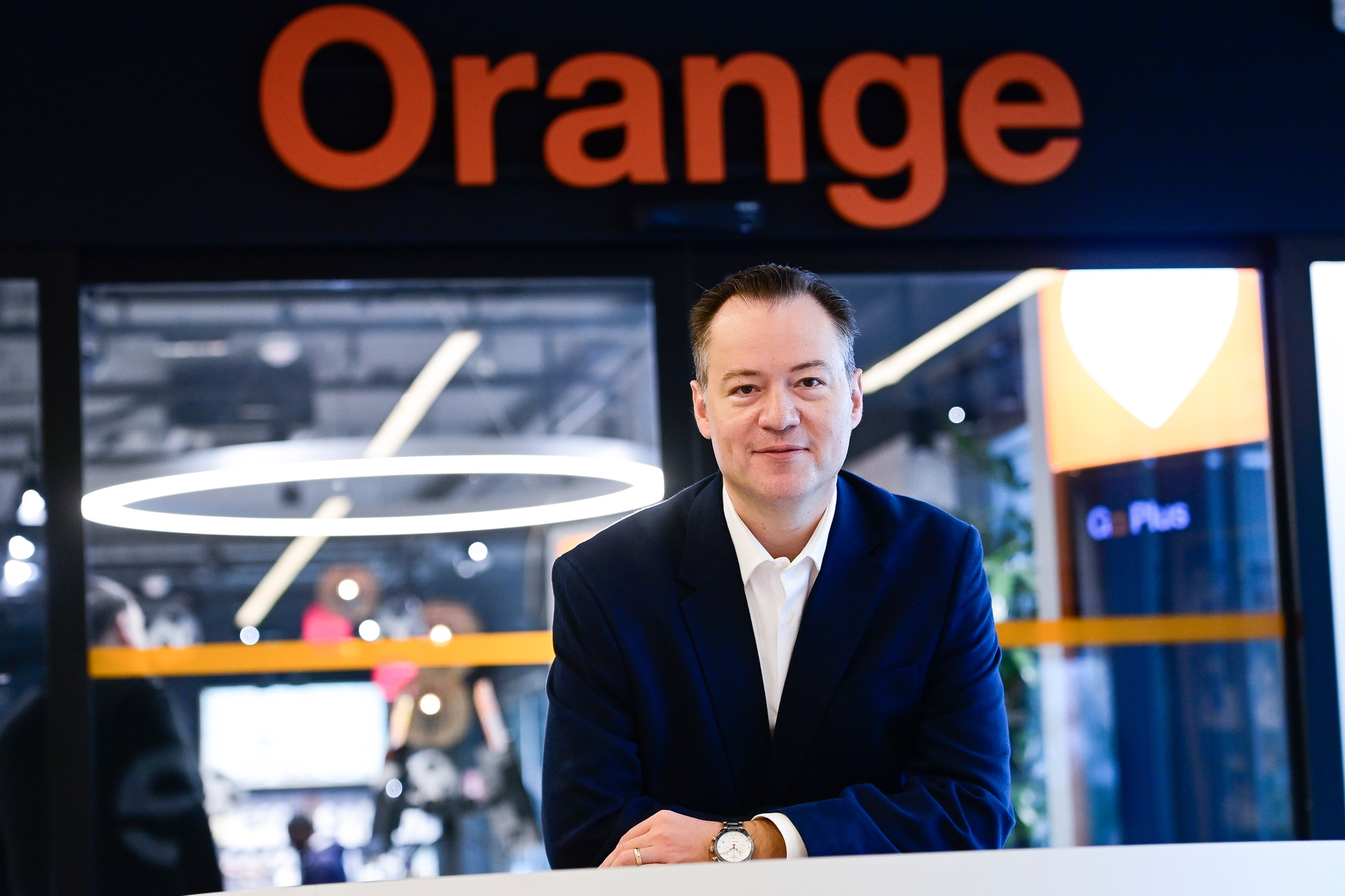 Stefan Slavnicu, CTO van Orange Belgium, Belga Image