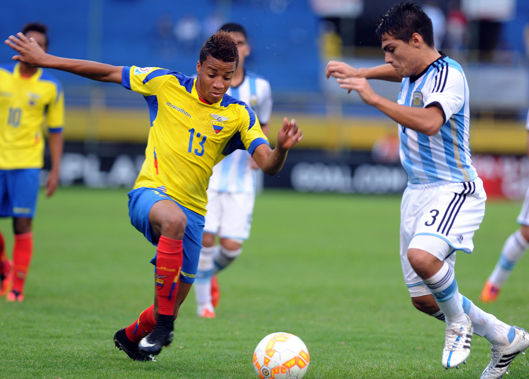 Castillo op het WK U17 voor Ecuador, GETTY