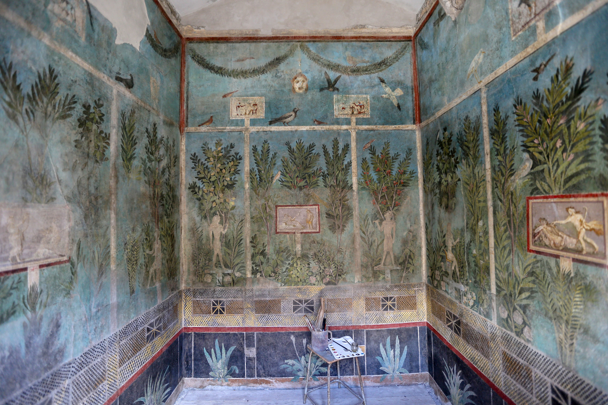 Villa du Verger, à Pompéi, Getty Images