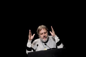 De Sloveense filosoof Slavoj Zizek pent zijn gedachten over het coronavirus neer