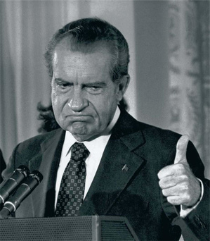 Ces photos qui racontent l'histoire des Etats-Unis: la démission de Nixon