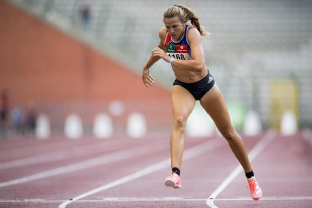 Bk Atletiek Hanne Maudens Verzamelt Nog Mooi Totaal In De Zevenkamp Ben Broeders Speelt Op Veilig Belga Sport Sportmagazine