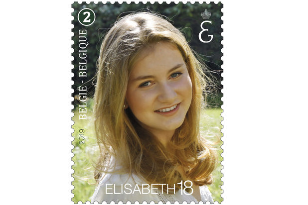 Un Timbre Poste Officiel Pour L Anniversaire De La Princesse Elisabeth News Levif Weekend