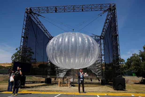 Alphabet met fin à Loon, son projet d'accès internet par ballons -  Trends-Tendances.be